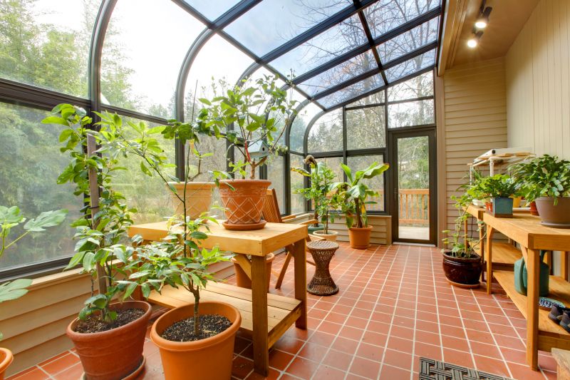 Sunroom with Deck
